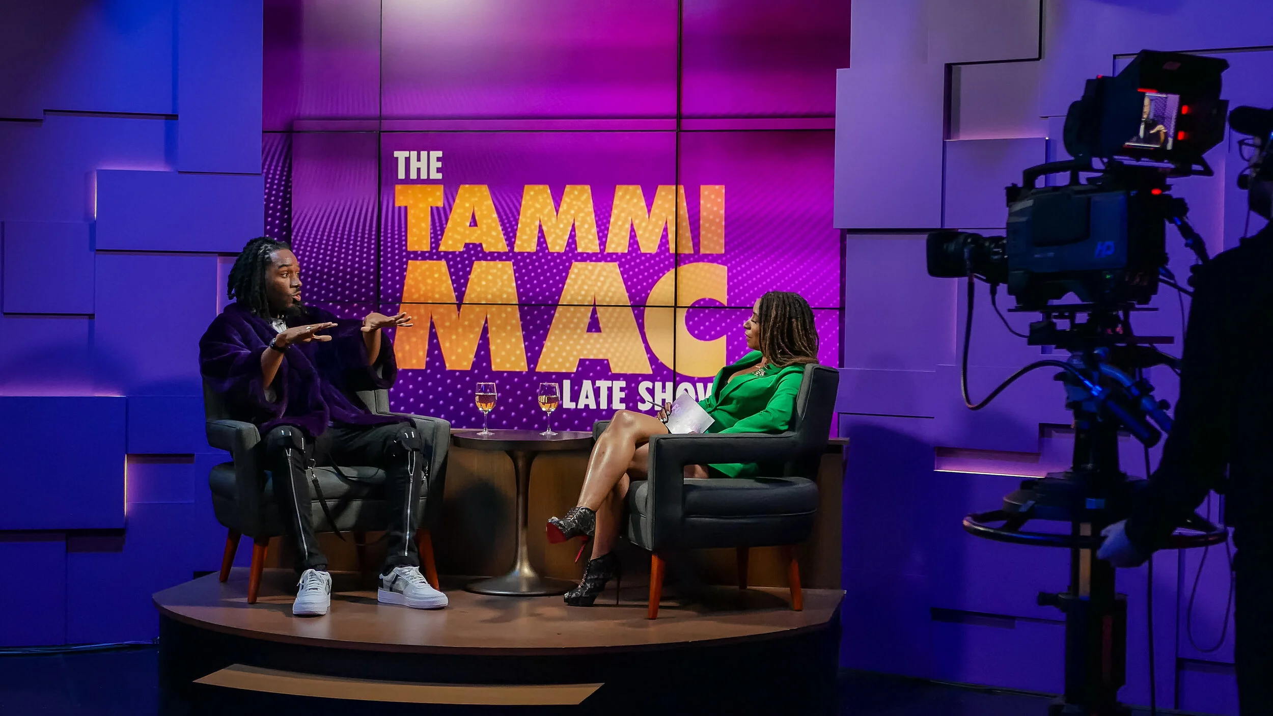 Derrius Logan sits down w/ Tammi Mac of Fox Soul
