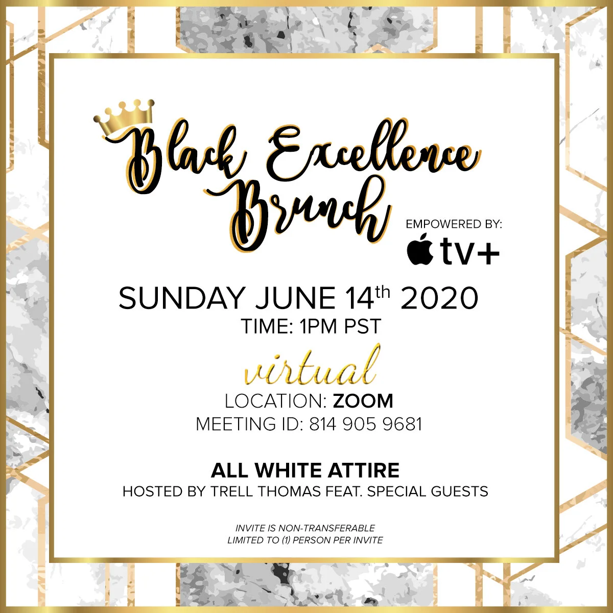 BLACK EXCELLENCE BRUNCH X APPLE+