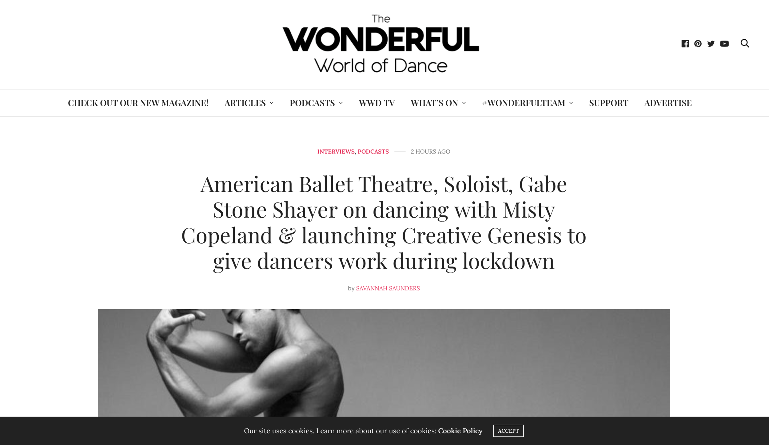 GABE STONE SHAYER CREATES CREATIVE GENESIS DEVISED DURING QUARATINE