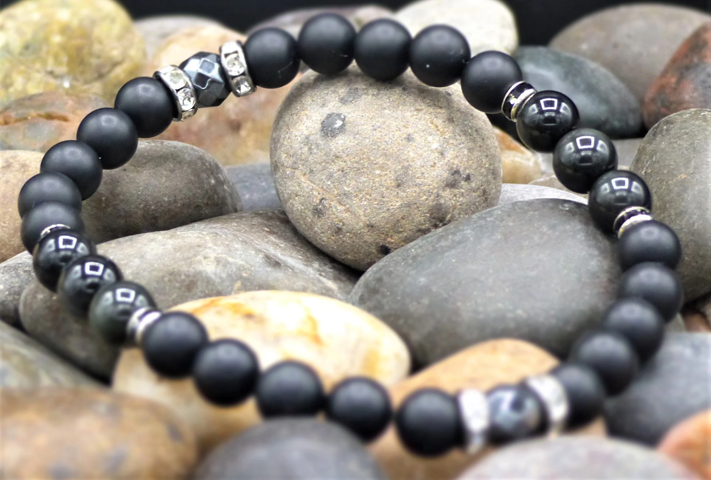 Lucas bracelet_onyx and gun metal.JPG