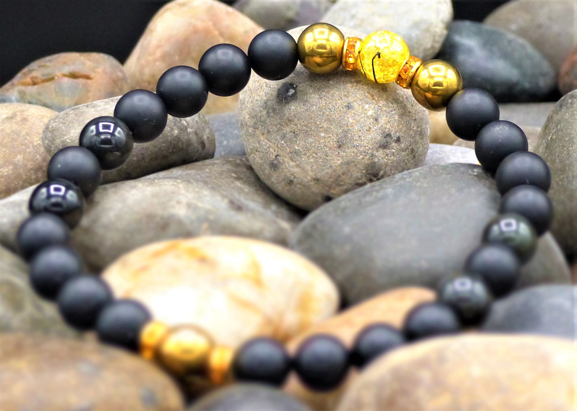 Hendrix bracelet_gold crackle.JPG