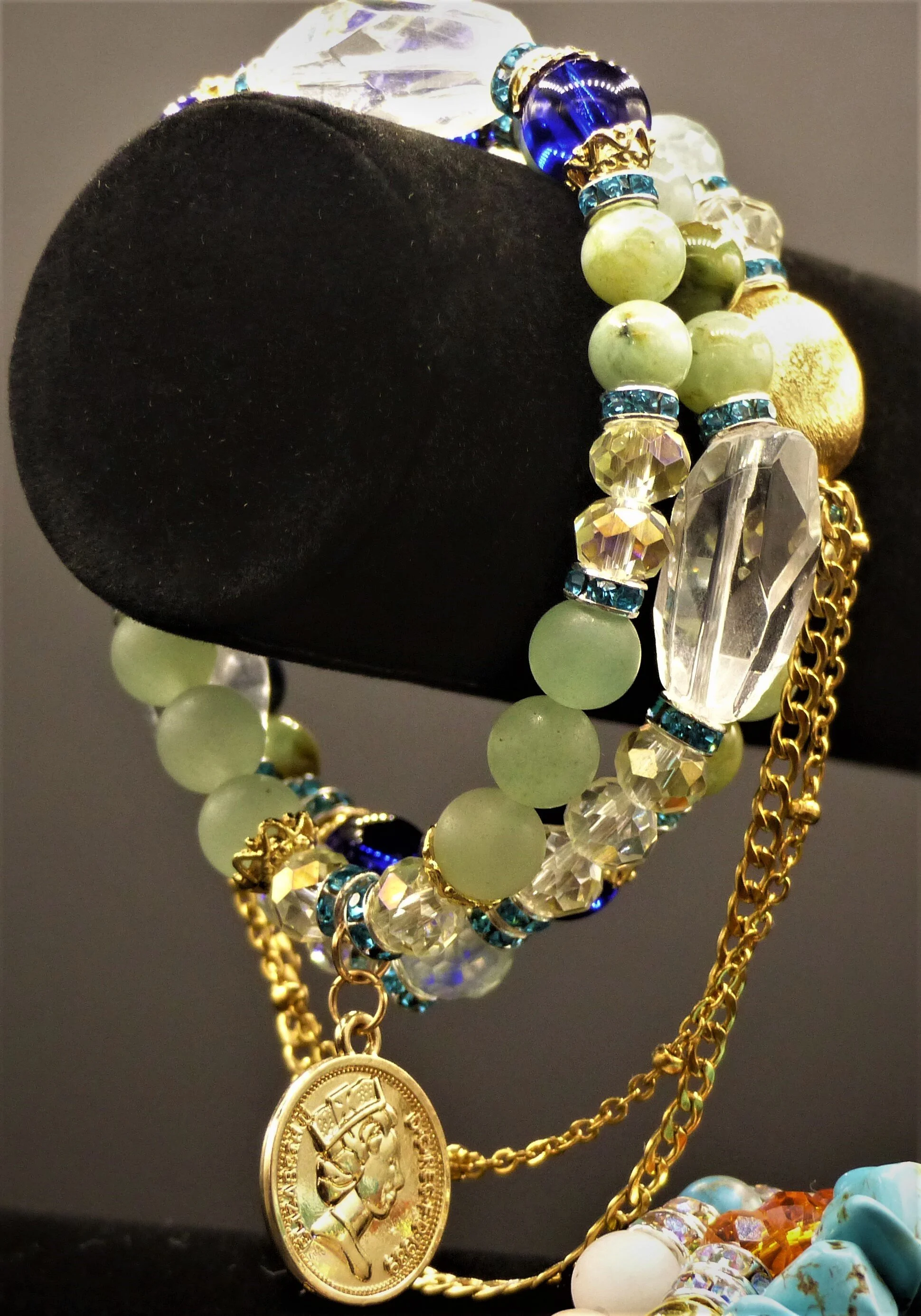 Yuri - stretch bracelet stack