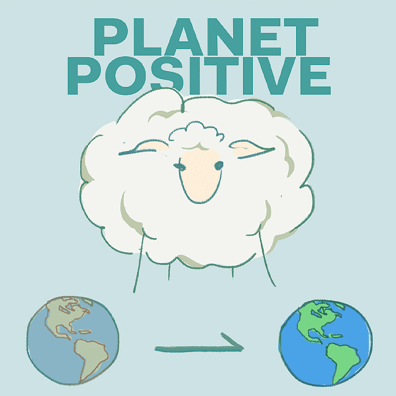 NO MICROPLASTIC POLLUTION Petroleum-based synthetic textiles shed microplastics when washed, which accumulate in the oceans and the air we breathe.  Synthetic textiles contribute 35% of the ocean microplastic pollution.   Wool is a natural fiber. It