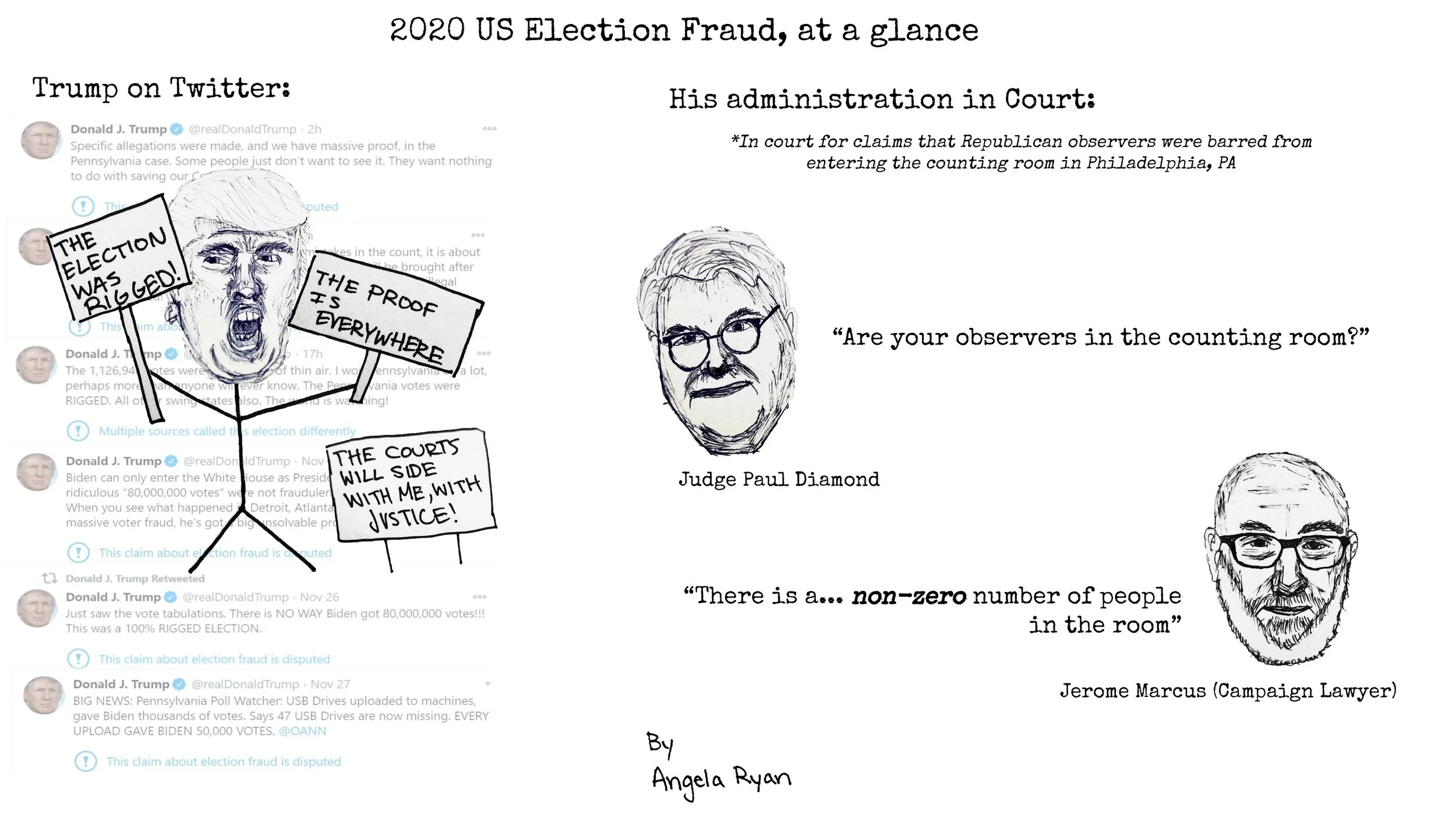 2020 US Election Fraud, at a glance