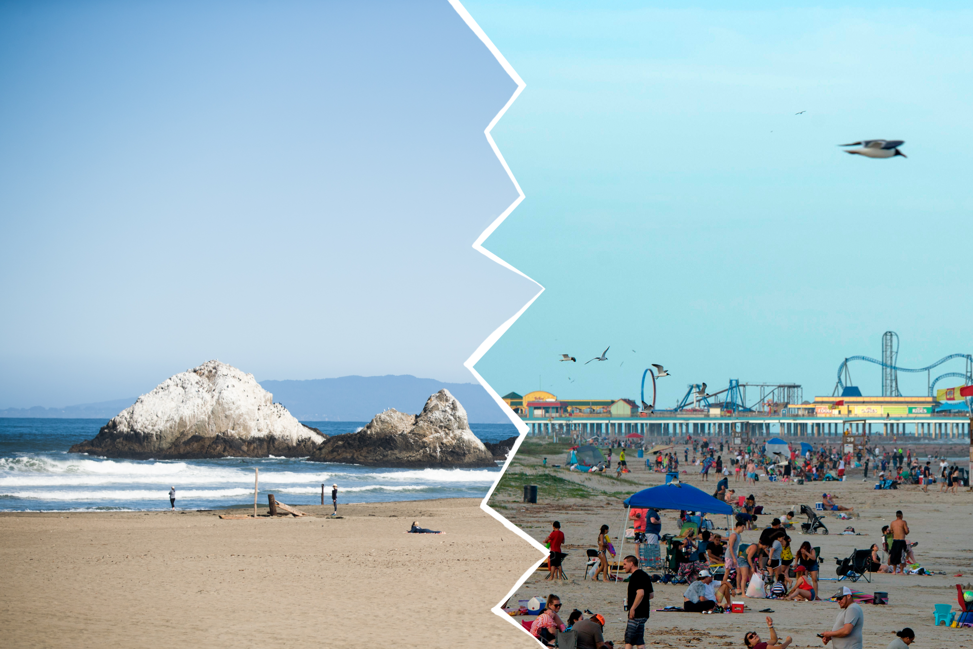 Two States, Two Approaches