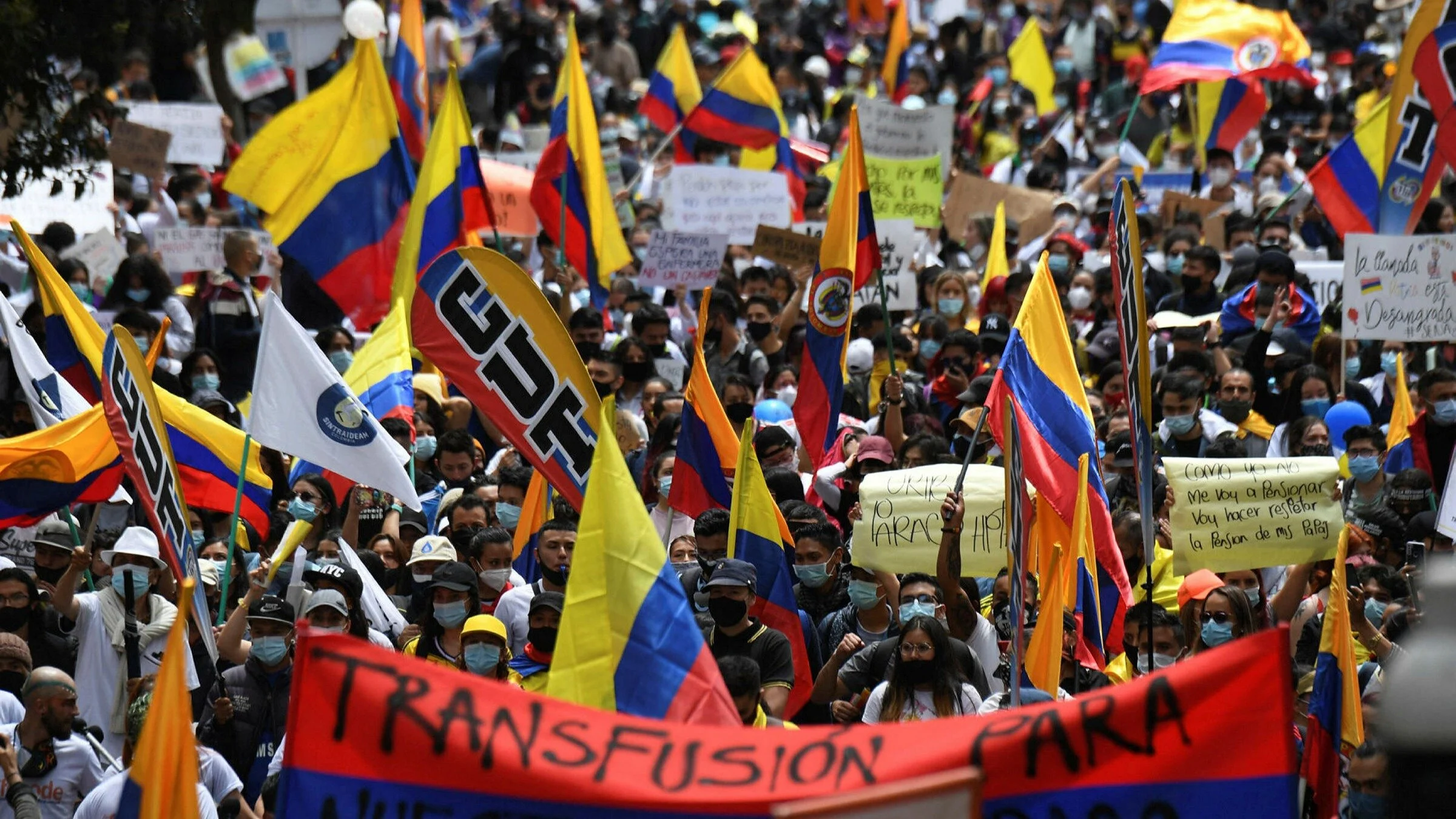 Protests in Colombia