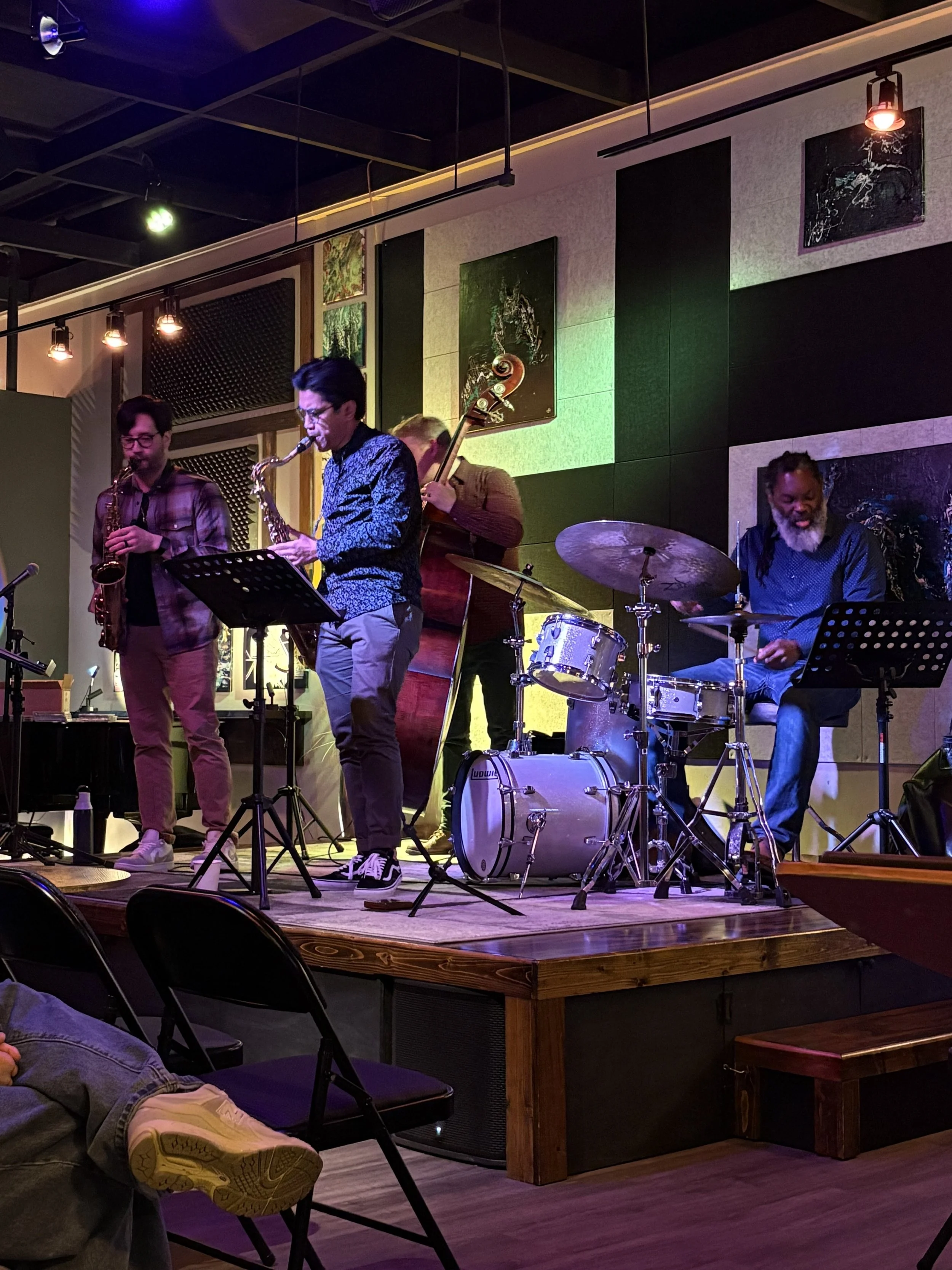 Muñeses/Sangalang Quartet @Clara Chicago