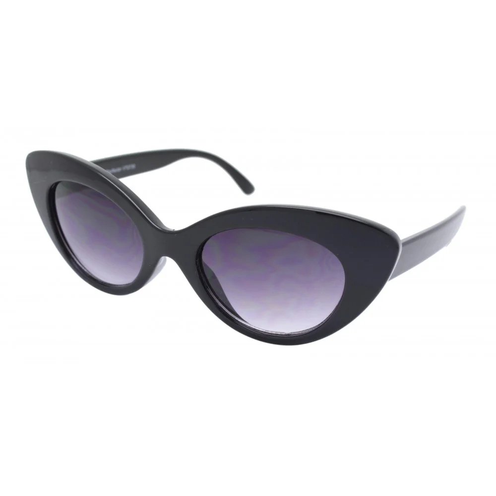 black cateye sunglasses