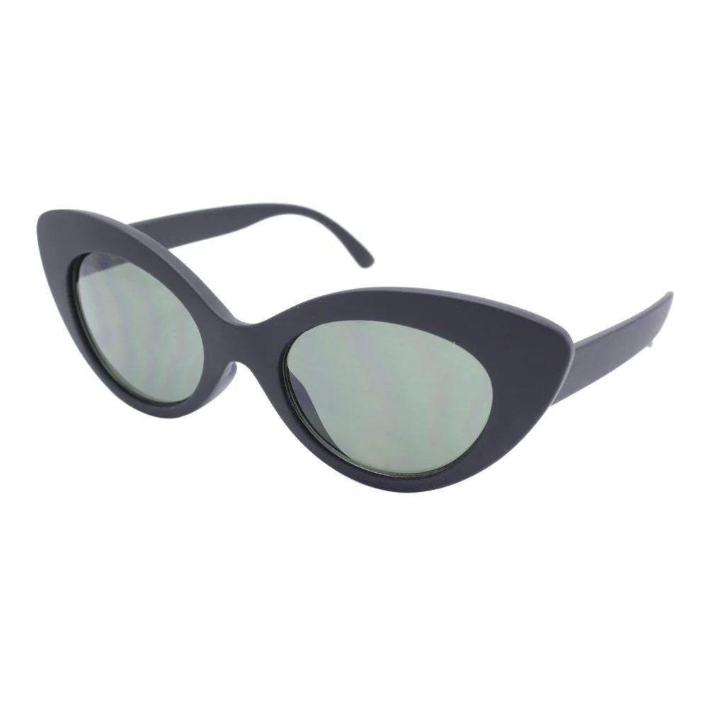black cateye sunglasses