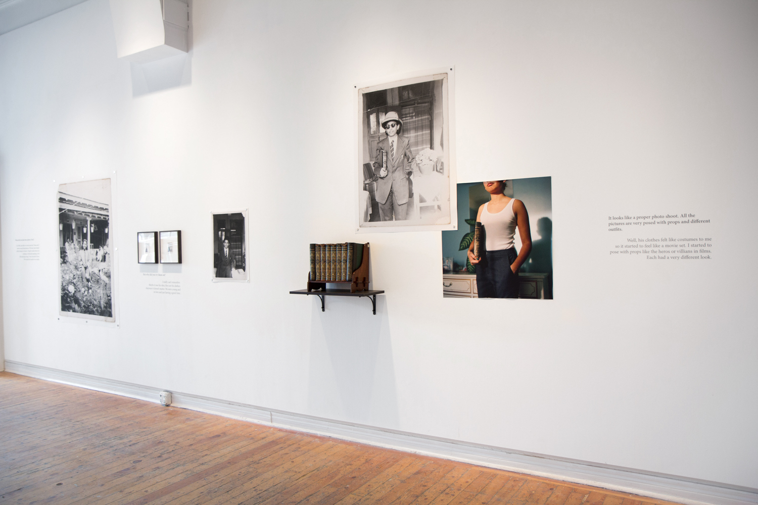  Installation view from  Dear Nani,  Ryerson Artspace at the Gladstone Hotel, Toronto 2017. 