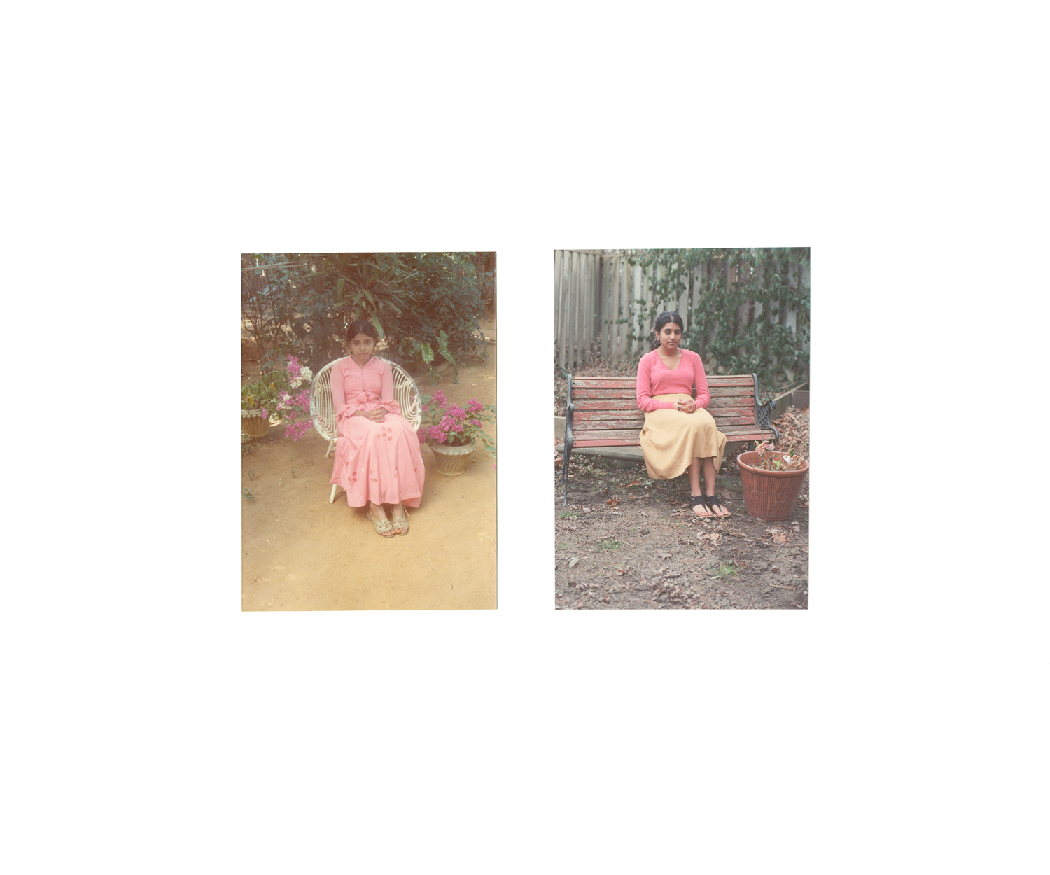 Vanaja Ganeshan, Kondavil, Jaffna, Sri Lanka. 1977. Byra Dineshkumar, Pickering, ON. 2012.