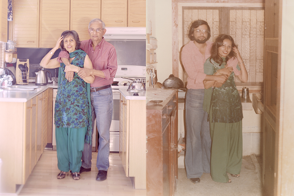  Afsar and Rehana Naqvi, Pickering Canada, 2012. Afsar and Rehana Naqvi, Karachi Pakistan, 1977. 