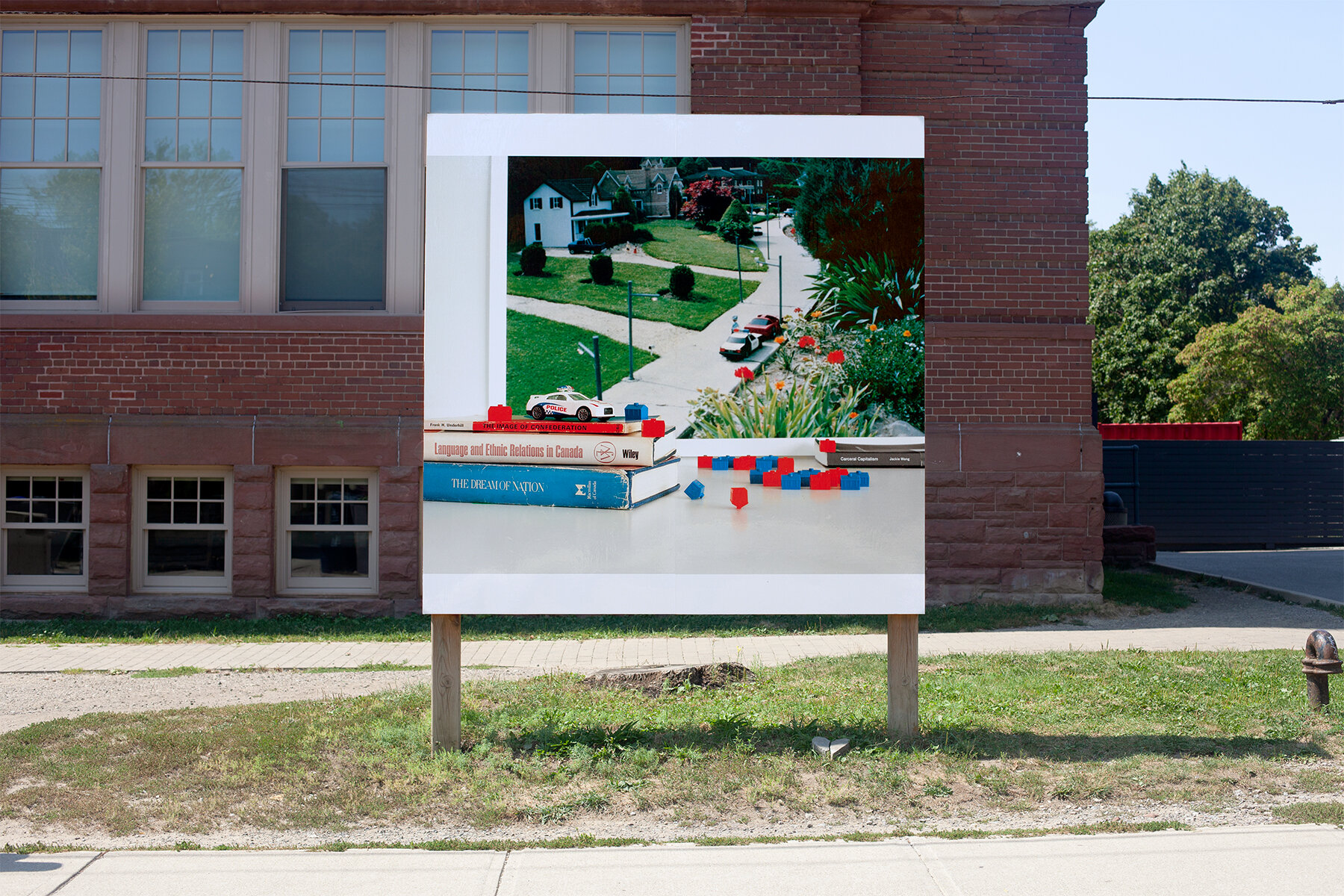  Billboard on Shaw: Zinnia Naqvi | The Border Guards Were Friendly, Critical Distance Centre for Curators and Gallery TPW, Toronto, Ontario. Curated by Noa Bronstein 