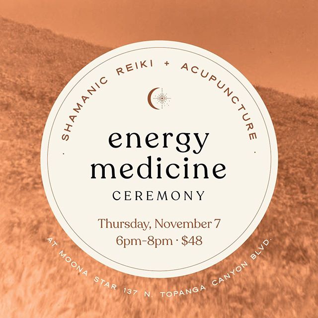 This Thursday, I&rsquo;m giving energy medicine and acupuncture in Topanga at a sweet spot with @moonphaseacupuncture Its going to be sweet and it&rsquo;s the best time of year! 💛🌗🖤#energymedicine #reiki #solarmagnetism #topanga #samhain #acupunct