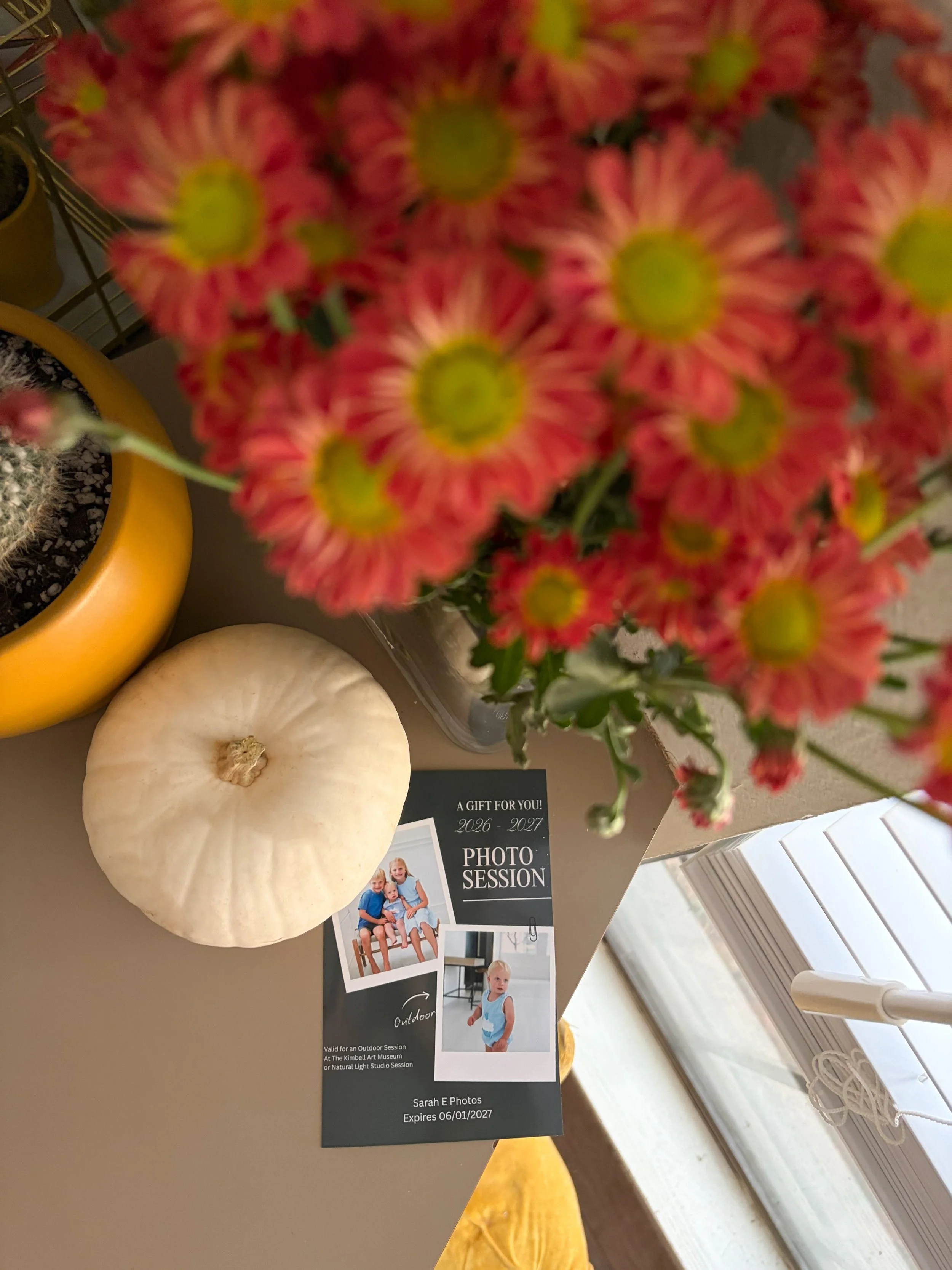 Sarah E Photos - Photography Gift Certificate - Fort Worth, Texas