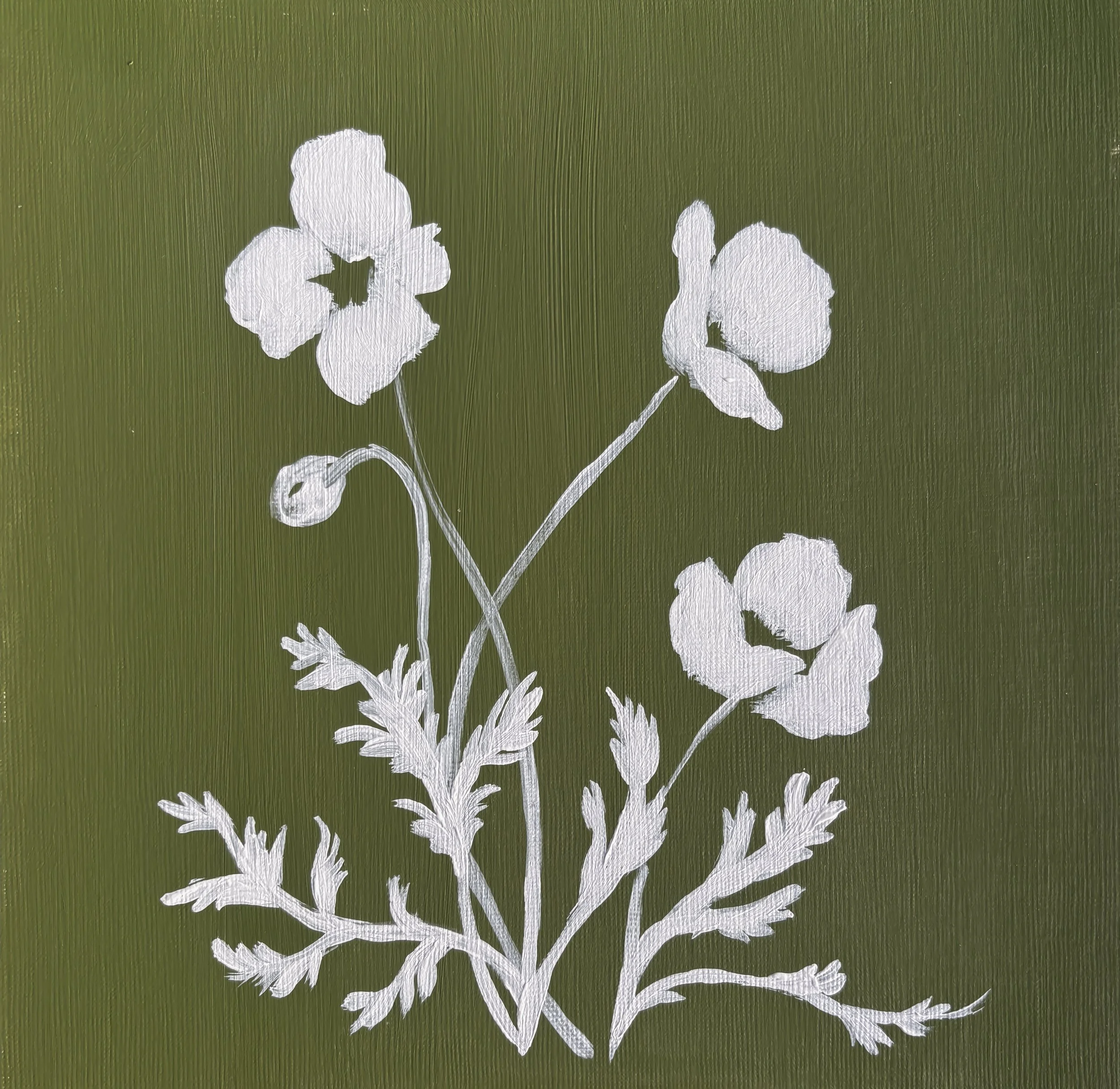 Poppy Botanical Print | August