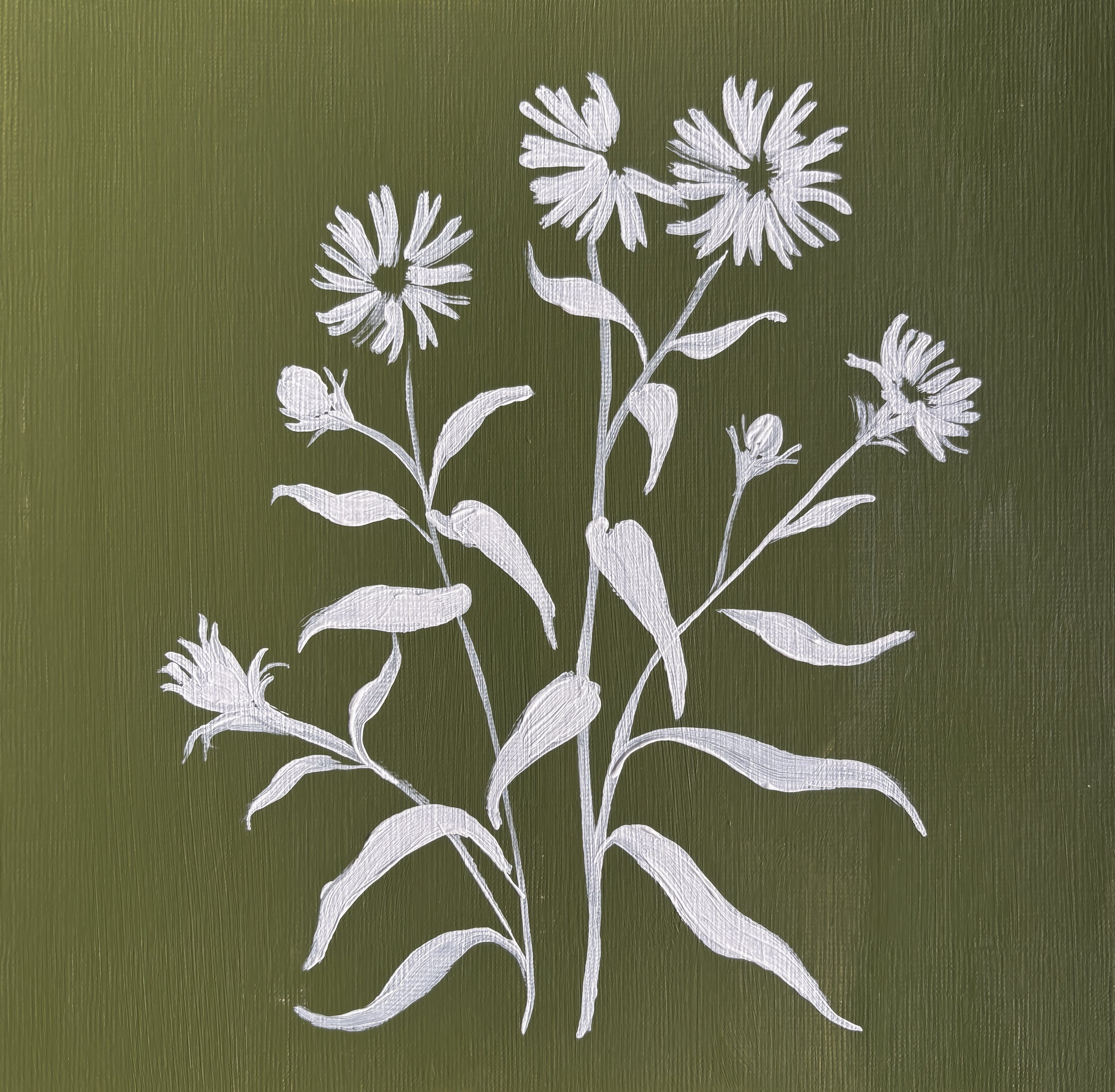 Aster Botanical Print | September