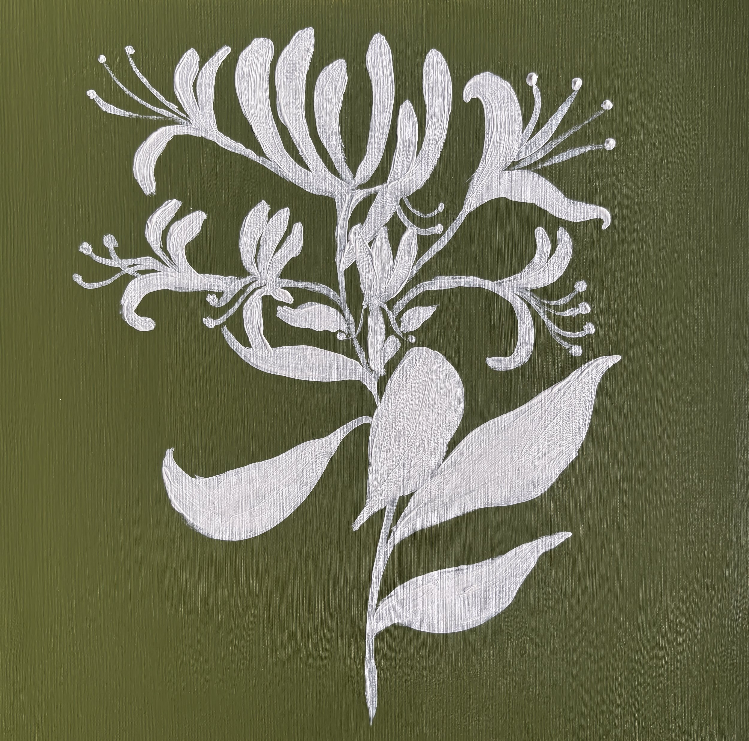 Honeysuckle Botanical Print | June