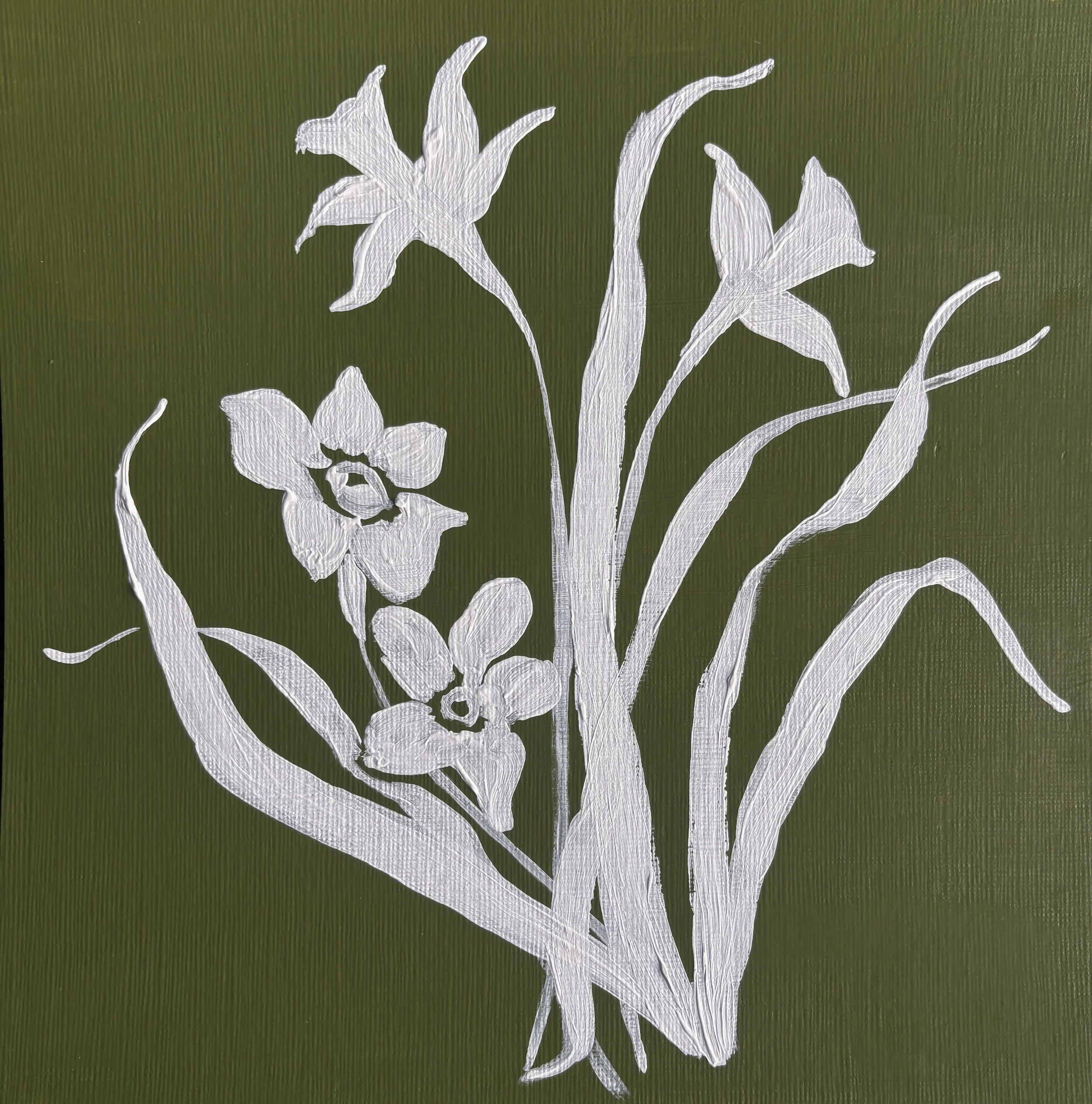 Daffodil Botanical Print | March