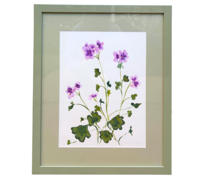 Swaying Geraniums