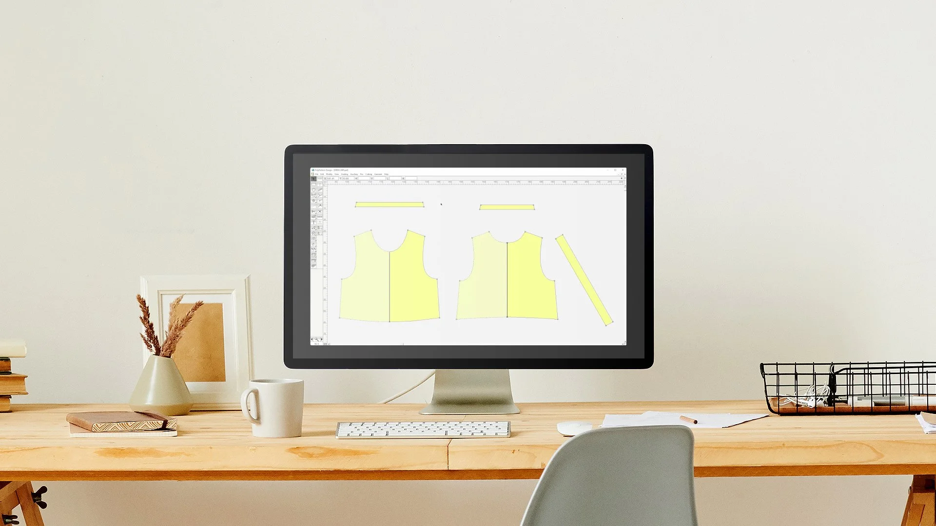 How to grade your patterns by adapting the base size