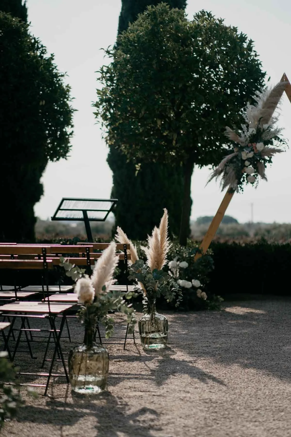 Decoracio cermonia Orangerie