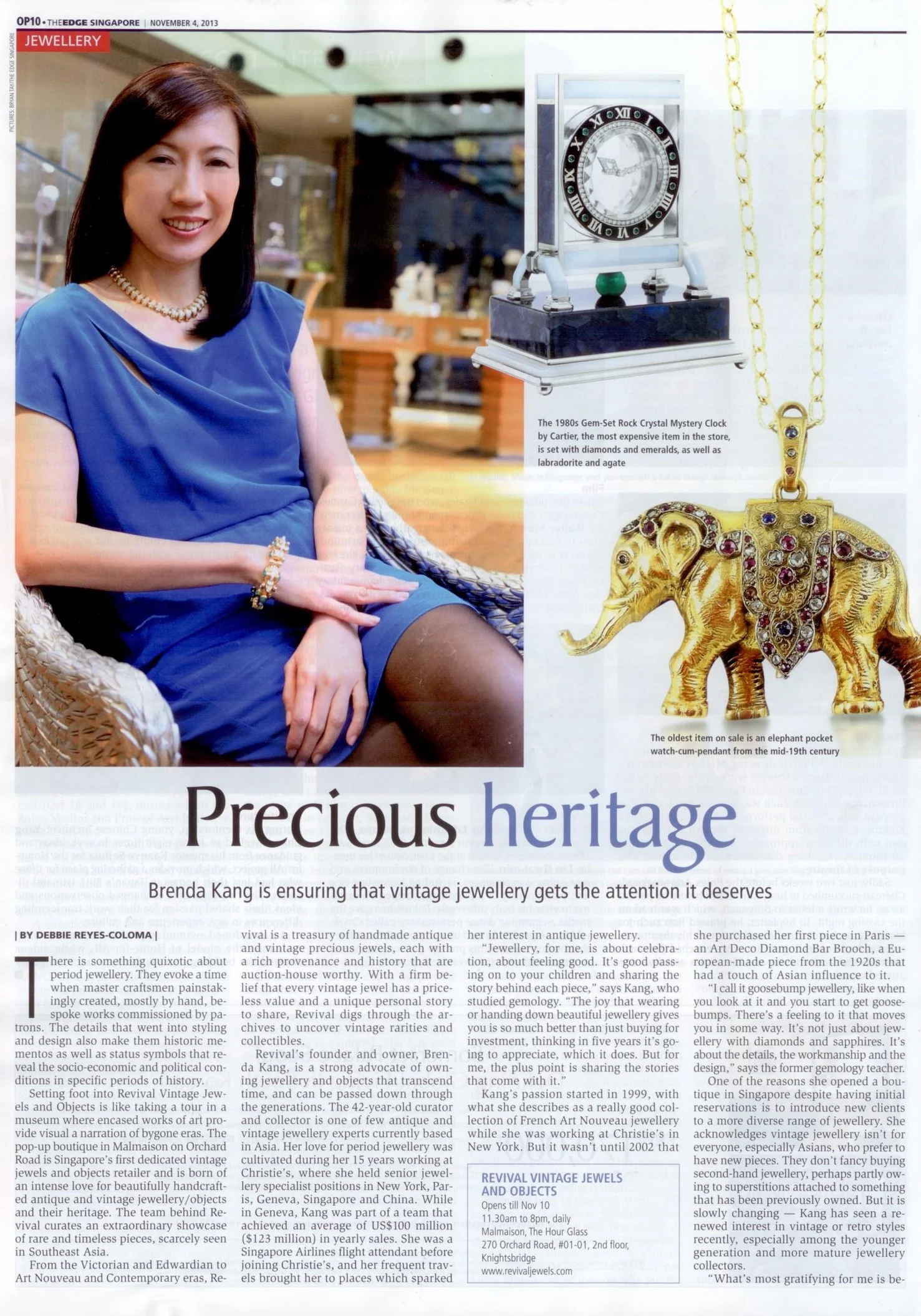 Our Interview in The Edge