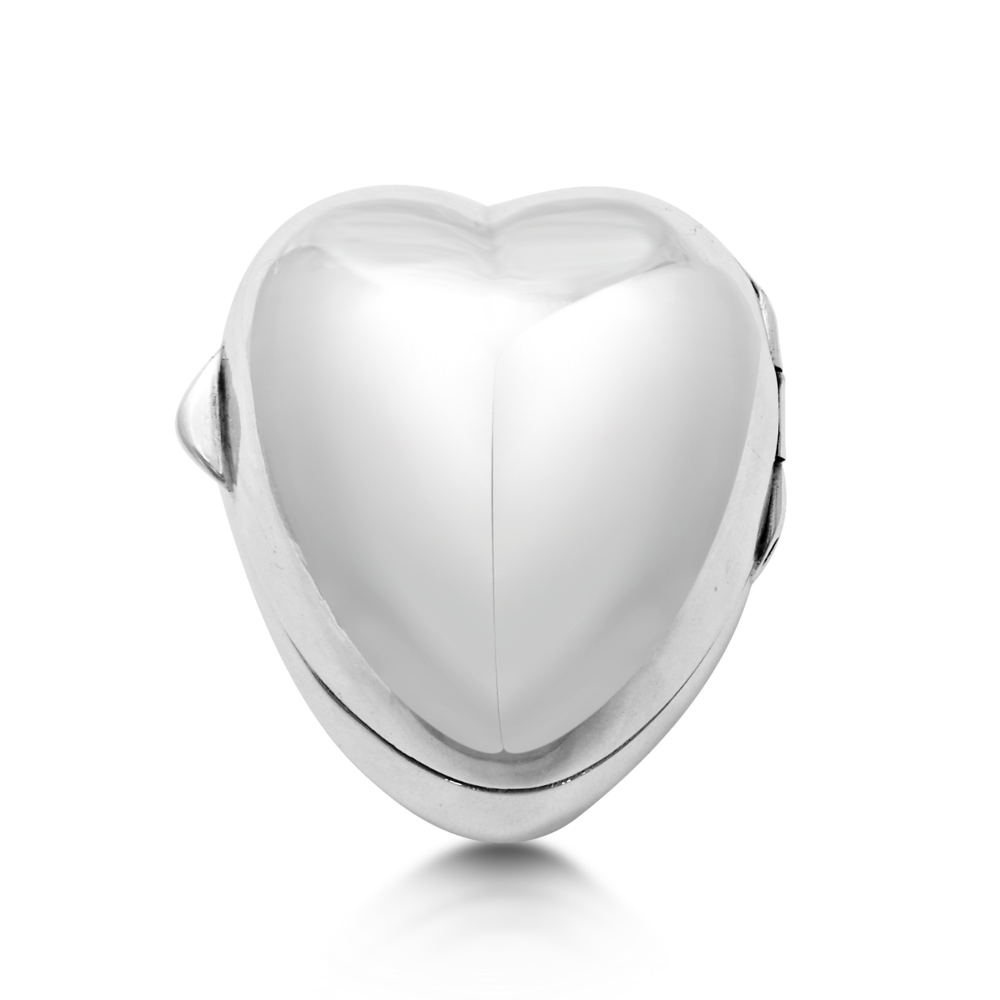 For the man who likes to be organised, place his cufflinks in a sterling silver heart shaped box by Tiffany & Co.