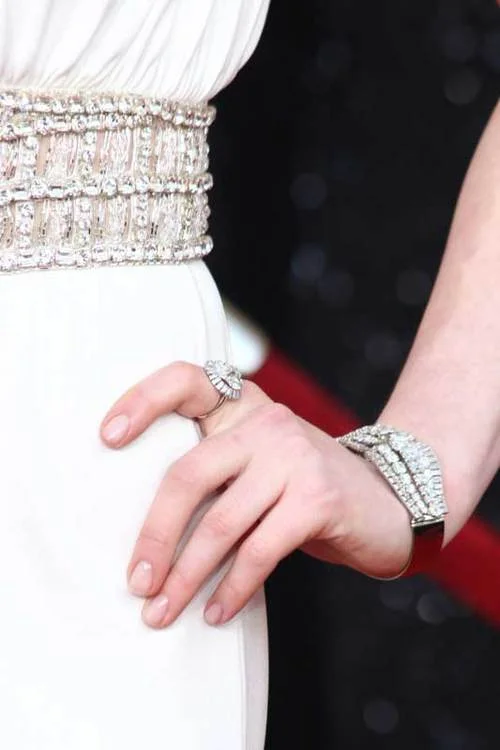    A close-up .   