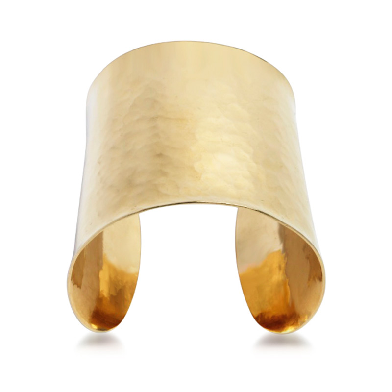 A 14K RETRO GOLD CUFF , BY HAYES, CIRCA 1970’S - SOLD