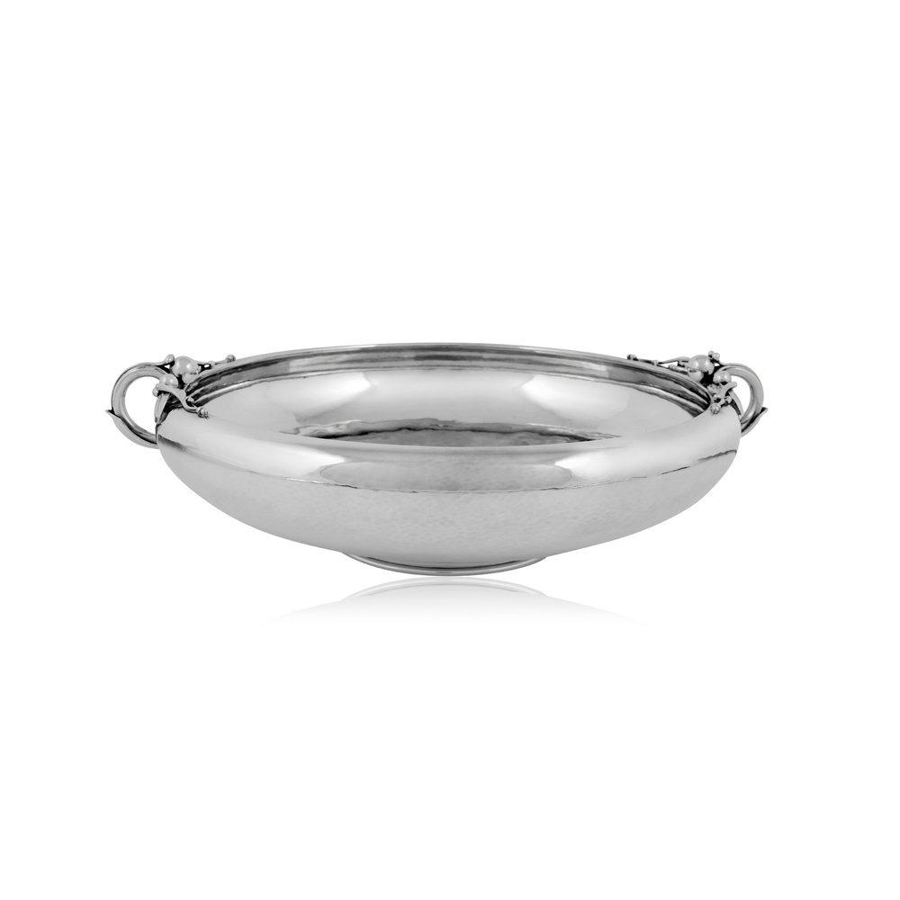A STERLING SILVER CENTREPIECE BOWL, BY GEORG JENSEN