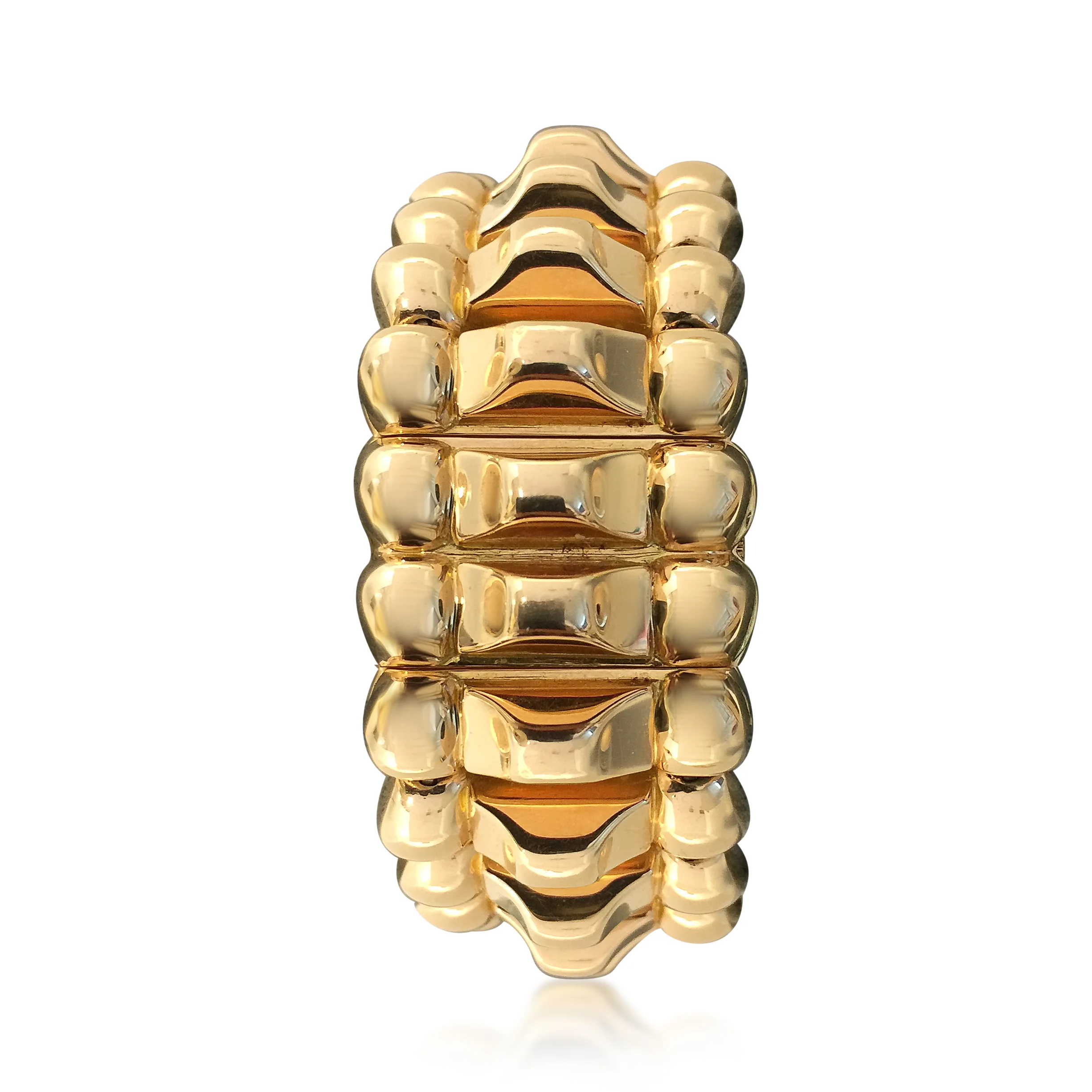 A Rose Gold Covered Watch Bracelet, by Patek Phillipe 