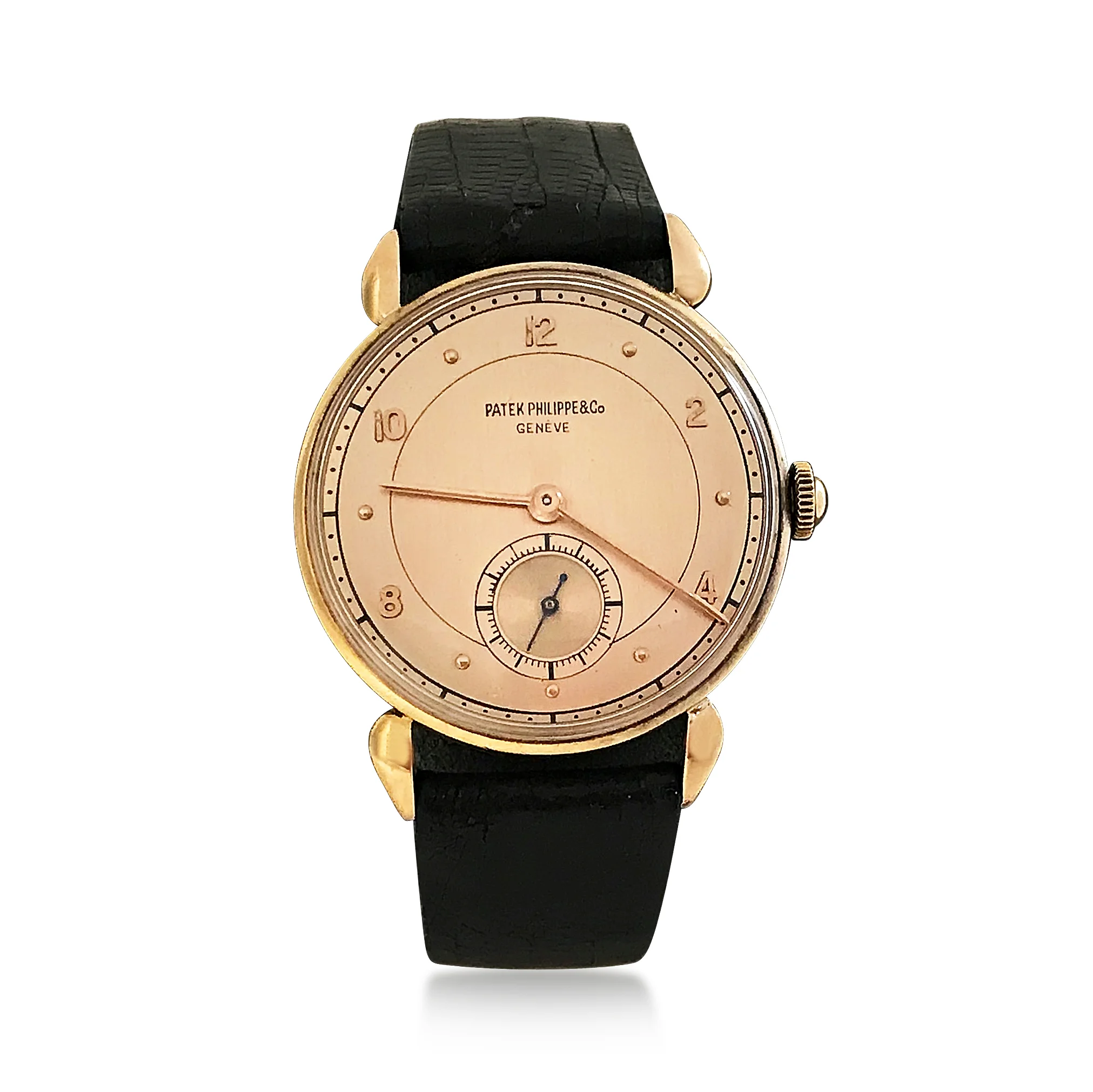 A 35mm Men's Patek Philippe 18k Rose "641065 M950026", circa 1940