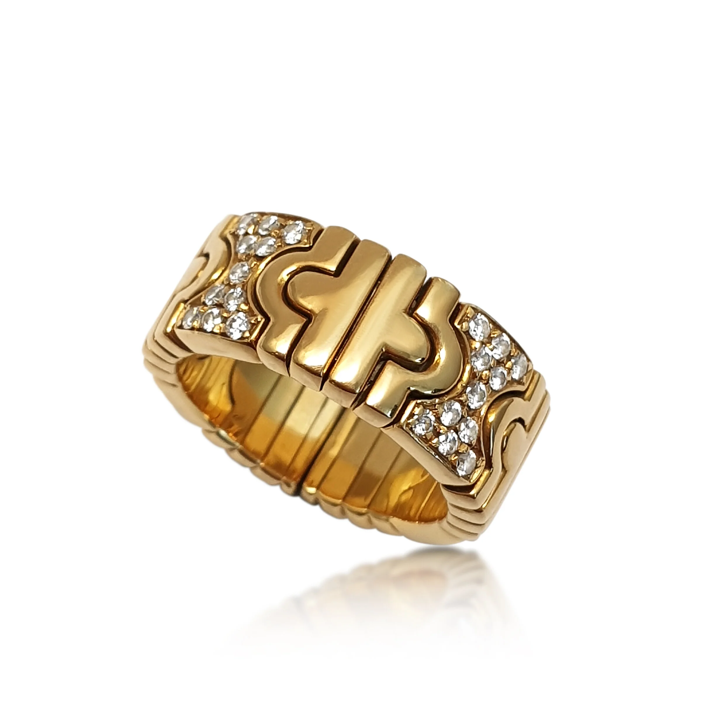 A Parentesi Ring, by Bulgari 