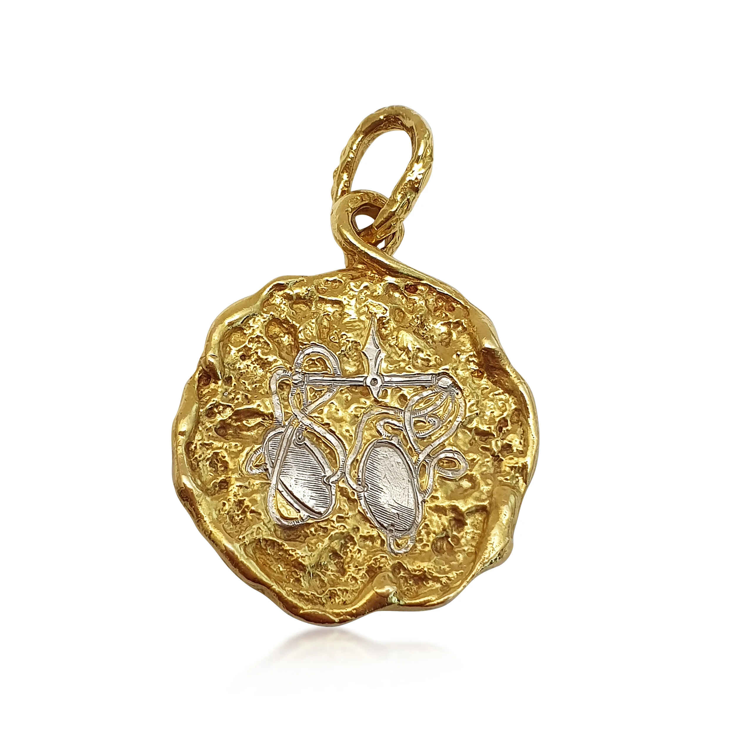 A Gold Zodiac Pendant, by Chaumet