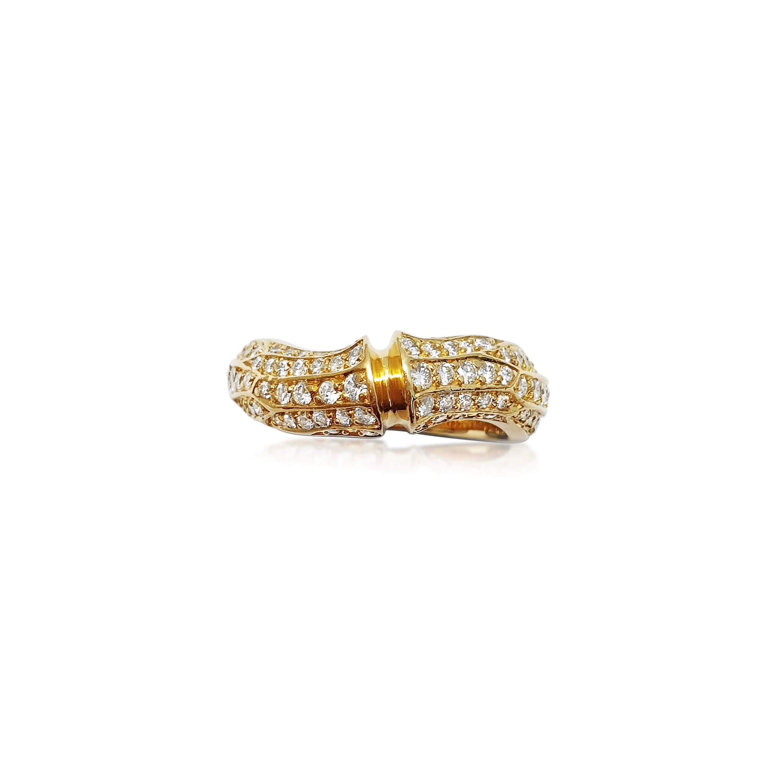 A 'Bamboo' Ring, by Cartier