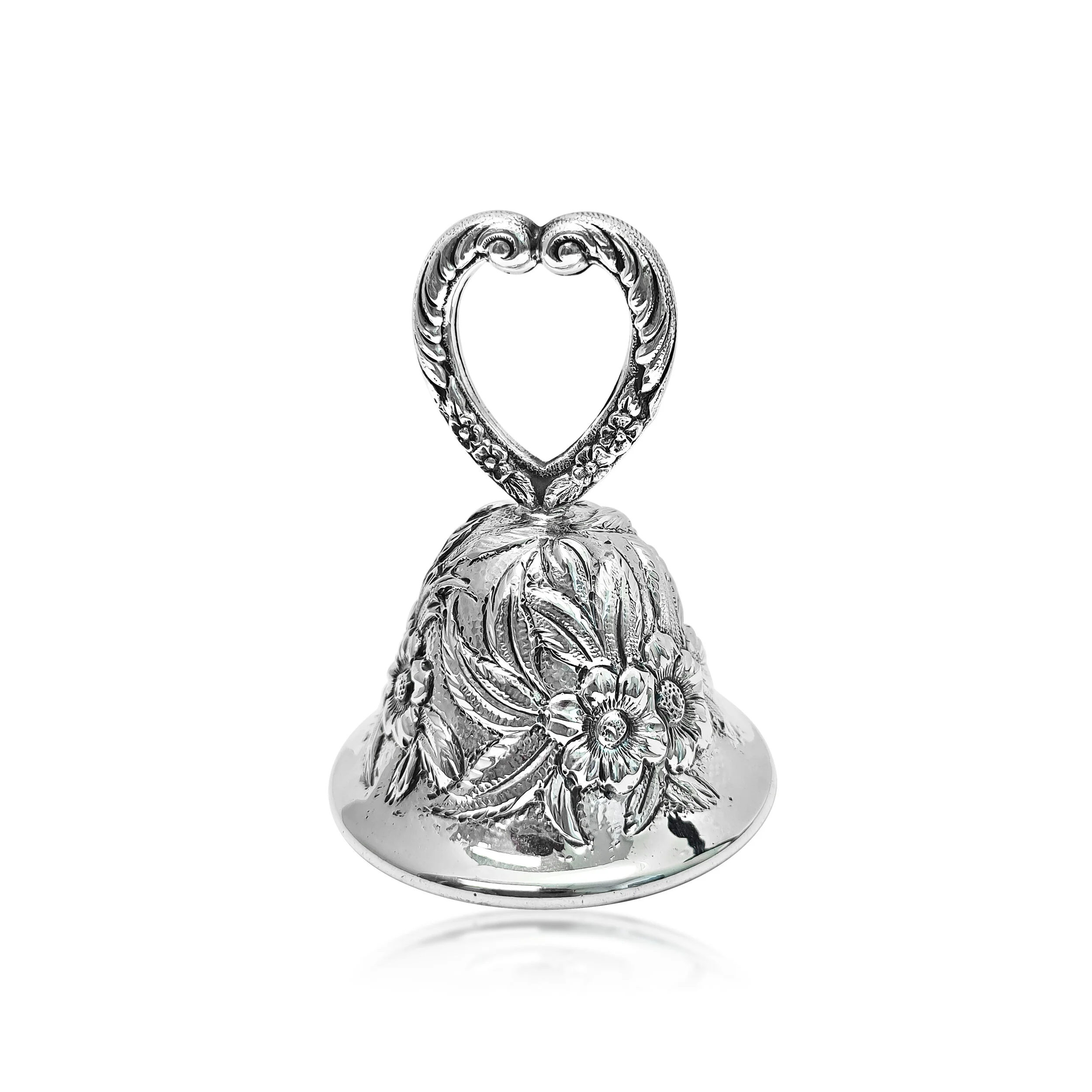 Kirk Repoussé Sterling Silver Bell  
