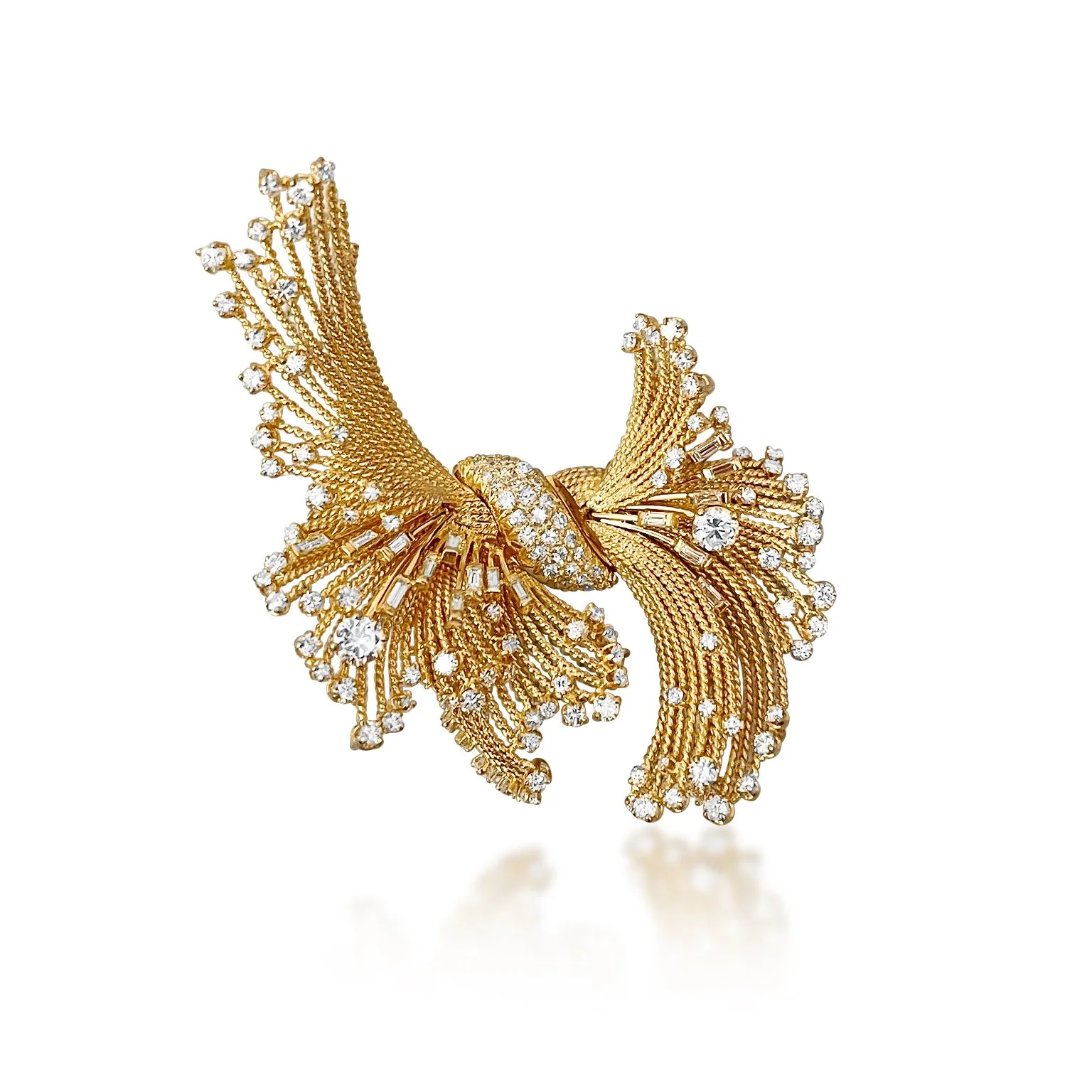 A Diamond Set Brooch, by Sterlé