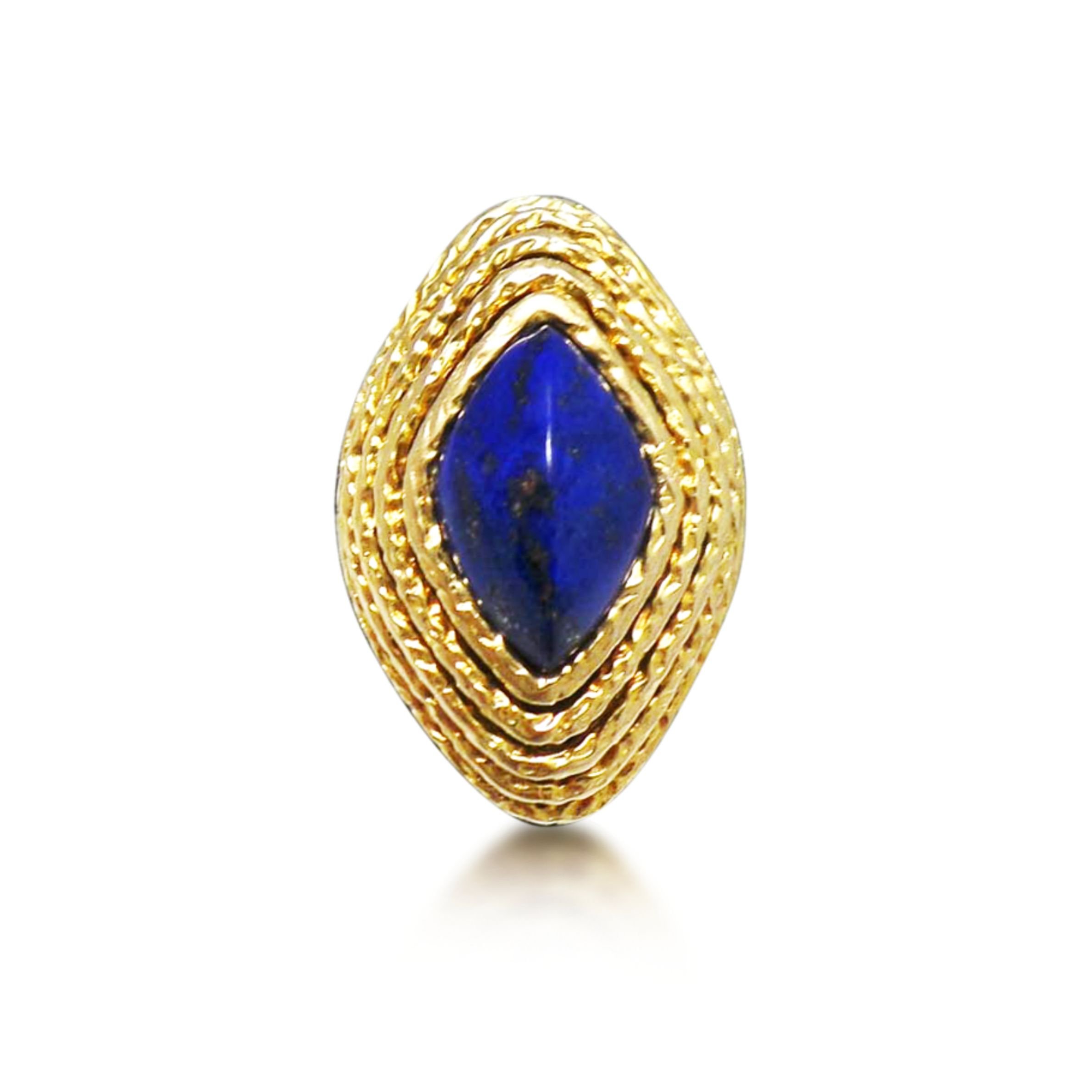 A Gold and Lapis Lazuli Ring, by Van Cleef &amp; Arpels