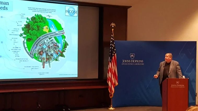 On January 16, 2019, Taras Mykytyn talked about “INCOSE 2025 and INCOSE-CC’s 25th Anniversary – How will they align?”