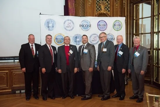 We were honored to have 7 past presidents at our holiday party. From Left to Right: Tony Gigioli, CSEP, (2008); Bob Levin (2007); George Anderson, ESEP (2010, 2015); Erik DeVito, CSEP (2014); Dr. John Lewis (2006, 2011); Steve Sutton, ESEP (2002) and Mark Walker, ESEP (1995, 2000)