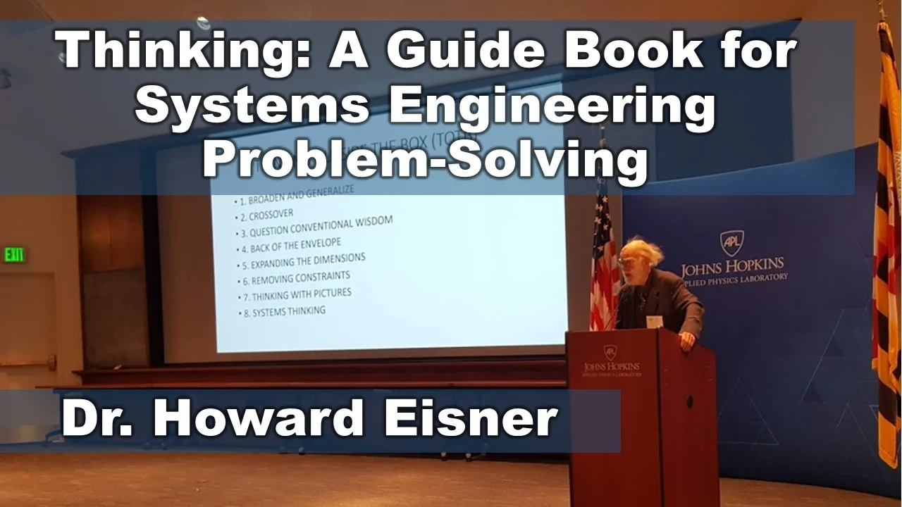 2019-05-15: Thinking: A Guide Book for Systems Engineering Problem-Solving 