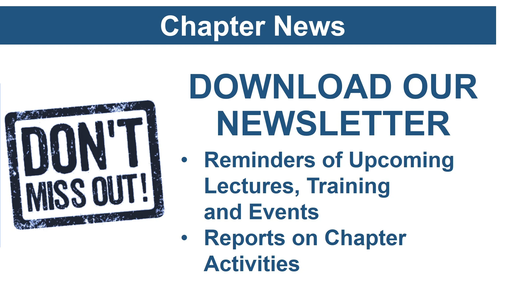 March 2019 Monthly Newsletter