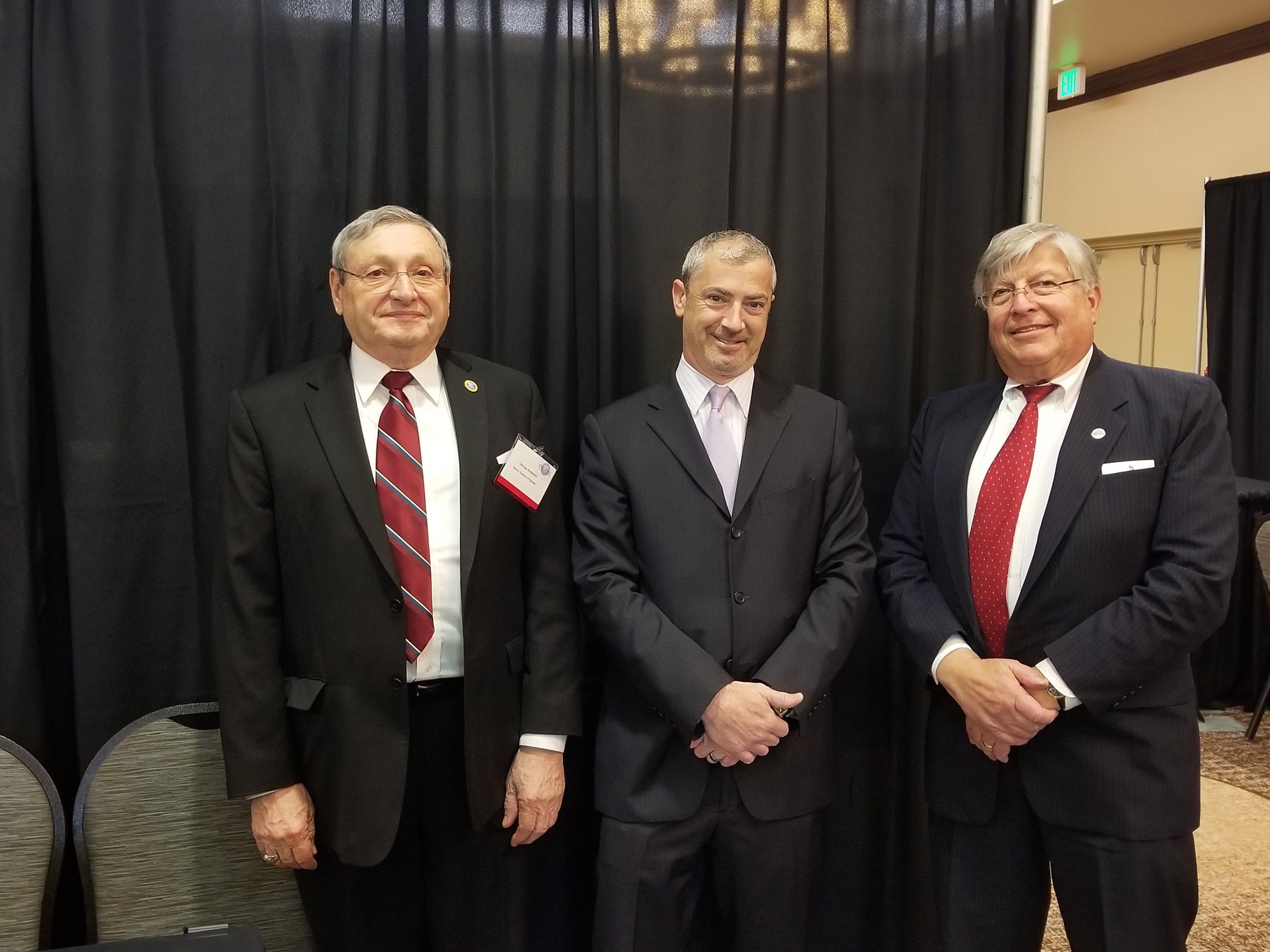  George Anderson, Ken Fuller and Charles at the March 26, 2018 reStart job fair 