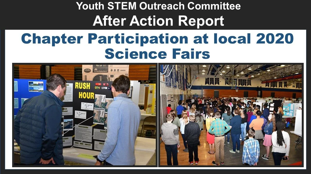 Chapter Youth Outreach Report: 2020 Science Fairs