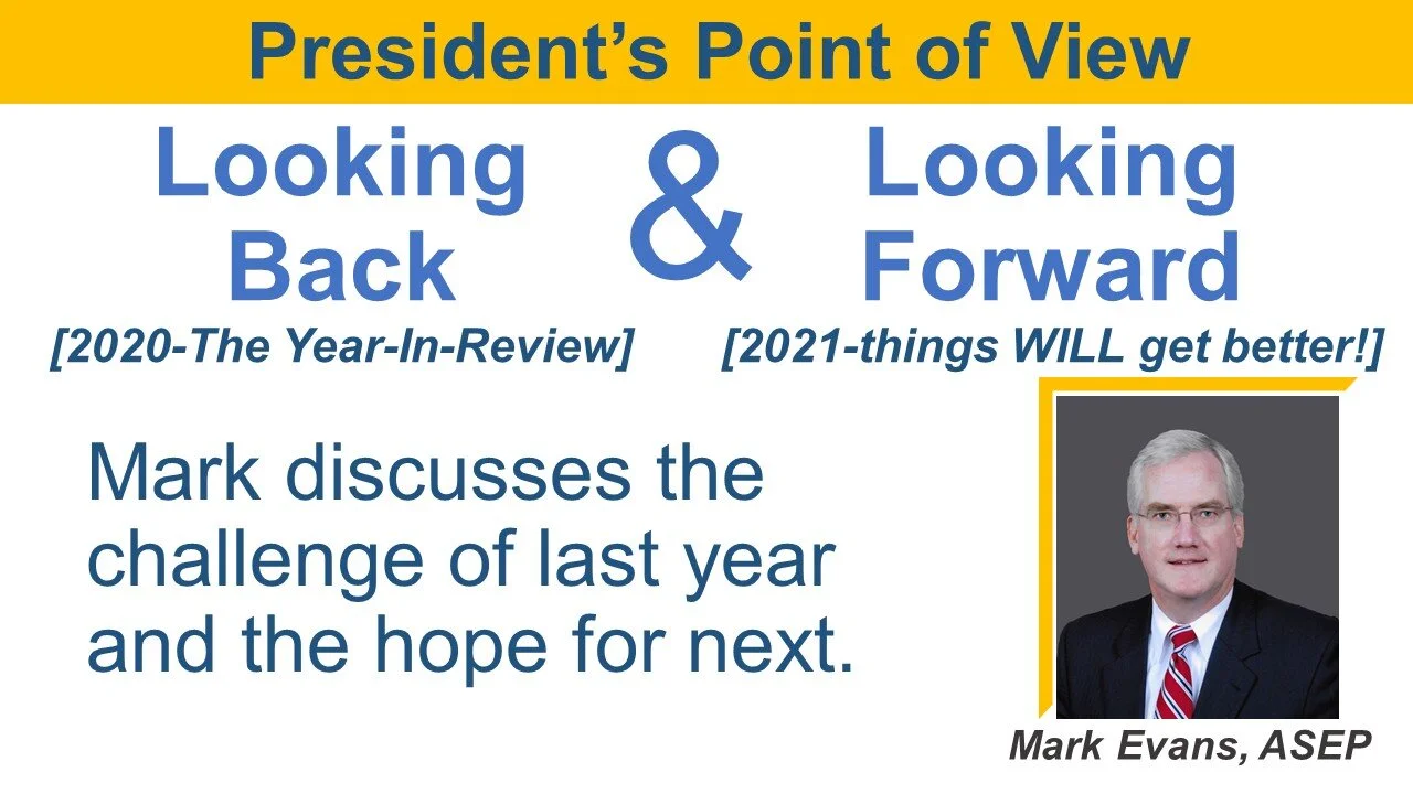 Looking back: 2020-The Year-In-Review: ….Looking forward:….2021-things WILL get better!