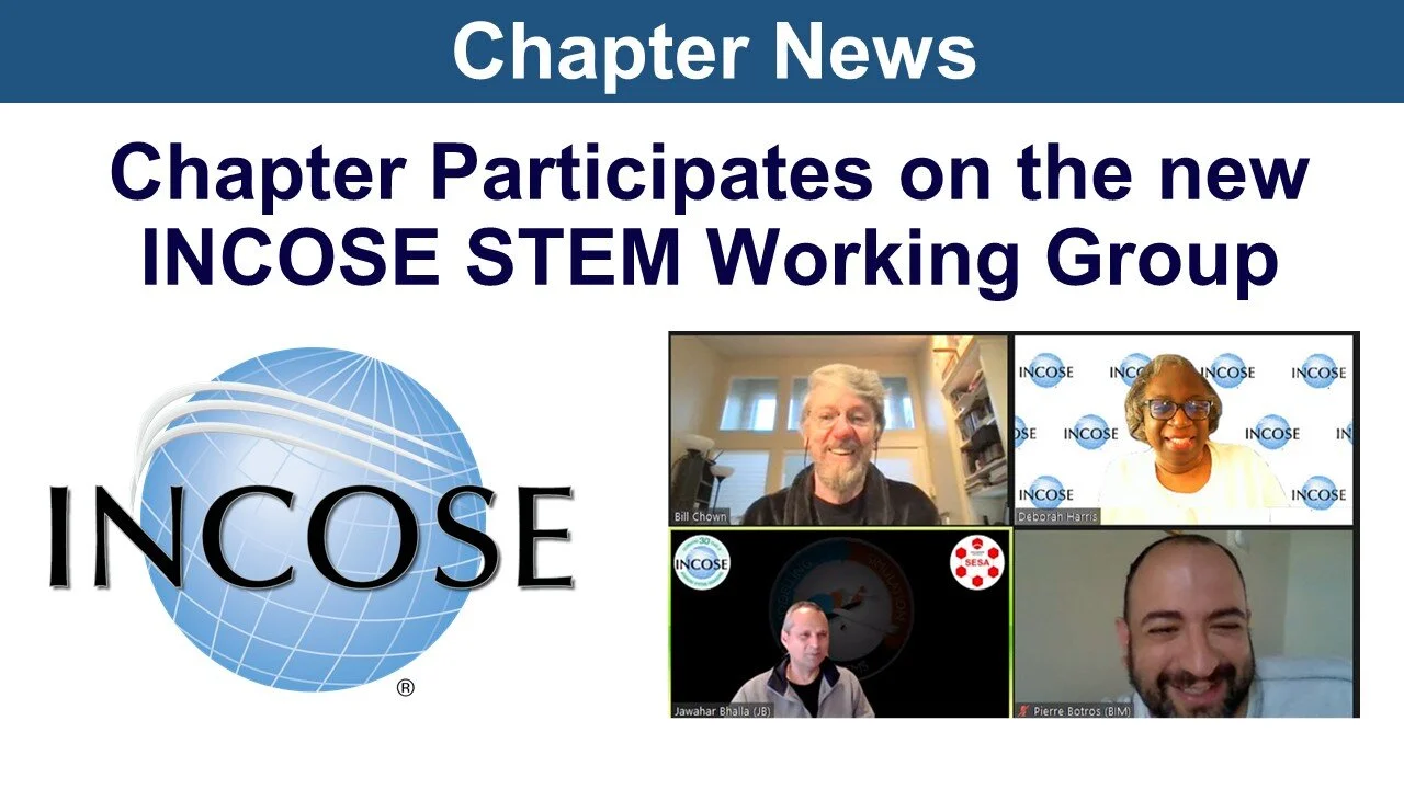 INCOSE Chesapeake Chapter Participates on the new INCOSE STEM Working Group