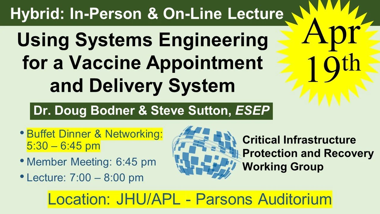 Using Systems Engineering for a Vaccine Appointment and Delivery System