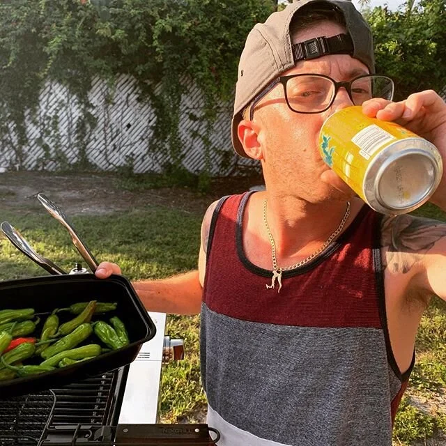 It&rsquo;s about to be one of those backyard summers... #shishitopeppers #sarasota #srq #sarasotaflorida #charbroil