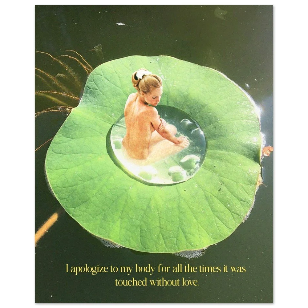 Lily Pad with Quote — Maisie Kane